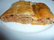 Hackfleisch - Schafskäse - Strudel - Rezept