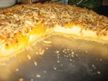 Rezept: Backwaren: Käsekuchen mit Orangenfilets und Kakaostreusel! Bild Nr. 2 Backwaren: Käsekuchen mit Orangenfilets und Kakaostreusel! - Rezept - Bild Nr. 2