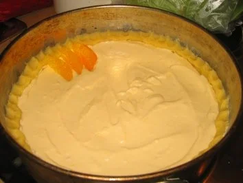 Rezept: Backwaren: Käsekuchen mit Orangenfilets und Kakaostreusel! Bild Nr. 5 Backwaren: Käsekuchen mit Orangenfilets und Kakaostreusel! - Rezept - Bild Nr. 5