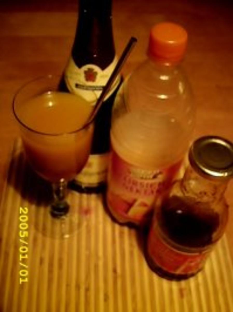Cocktail:"Pfirsich Melba *fizzy*" - Rezept - Bild Nr. 2