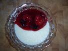 Dessert...Grießpudding mit beschwipsten Früchten - Rezept