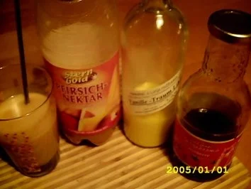 Cocktail:"Pfirsich Melba Lady" - Rezept - Bild Nr. 2