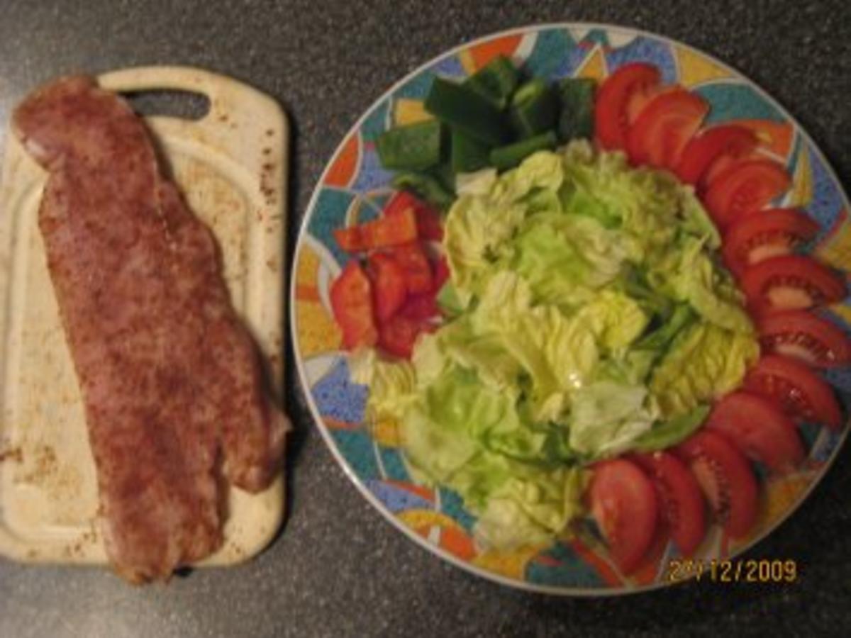 Gemischter Salat mit Putenbrust, variantenreich - Rezept - kochbar.de