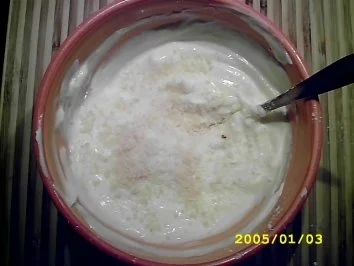 Quarkcreme Kokos-Mandel,ein Abklatsch von Exquisa :D - Rezept