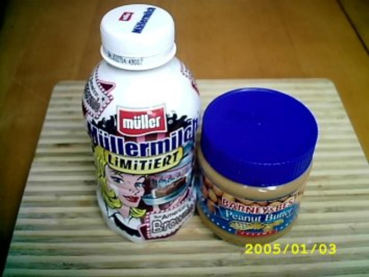 Milchmix:American Peanutbutter Brownie - Rezept - Bild Nr. 2