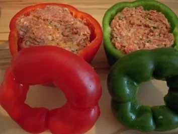 Gefüllte Paprikaschote, diättauglich - Rezept - Bild Nr. 4