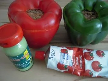 Gefüllte Paprikaschote, diättauglich - Rezept - Bild Nr. 5