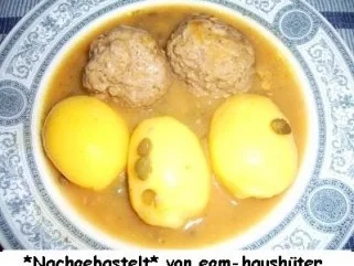 Rezept: Königsberger Klopse, diättauglich zubereitet Bild Nr. 6 Königsberger Klopse, diättauglich zubereitet - Rezept - Bild Nr. 6