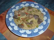 Fleisch : Gulasch-Topf-Schneerose - Rezept