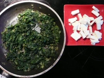 FINGERFOOD/GEMÜSE::Spinat-Filoteig-Törtchen - Rezept - Bild Nr. 2