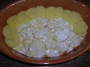 Rezept: Kartoffel-Mandel-Gratin Kartoffel-Mandel-Gratin - Rezept