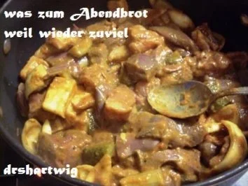 Rezept: Pfannegericht~Schaschlikpfanne z.. Abendbrot Bild Nr. 3 Pfannegericht~Schaschlikpfanne z.. Abendbrot - Rezept - Bild Nr. 3