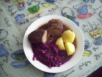 Rezept: Rind rollt Schwein Rind rollt Schwein - Rezept