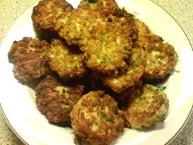 Rezept: Broccoli-Blumenkohl-Taler Broccoli-Blumenkohl-Taler - Rezept