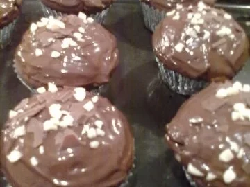 Rezept: Buttermilch - Muffins mit Kinderschokoladen - Füllung Bild Nr. 8 Buttermilch - Muffins mit Kinderschokoladen - Füllung - Rezept - Bild Nr. 8