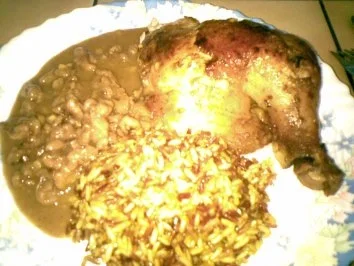 Babypute in Aprikosensoße - Rezept