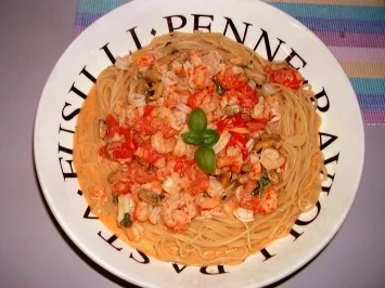 Spaghetti Marinara - Rezept