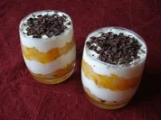 Quark - Mousse mit Mandarinen - Rezept