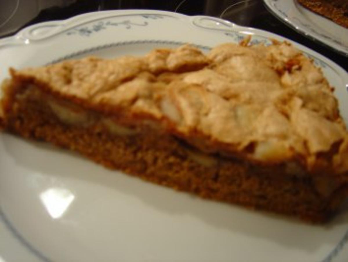 Apfel-Baiser-Kuchen mit Mandelspekulatiusboden - Rezept Durch romantica