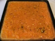 BLECHKUCHEN - Quarkkuchen mit Mandarinendecke - Rezept