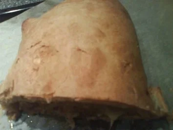 Rezept: Fleischrolle in Blätterteig Fleischrolle in Blätterteig - Rezept