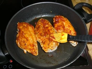 Rezept: Scharfe Hähnchenbrust Bild Nr. 4 Scharfe Hähnchenbrust - Rezept - Bild Nr. 4