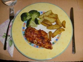 Rezept: Scharfe Hähnchenbrust Scharfe Hähnchenbrust - Rezept