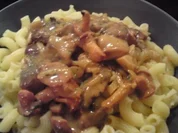Edel-Waldpilzsoße mit Nudeln - Rezept