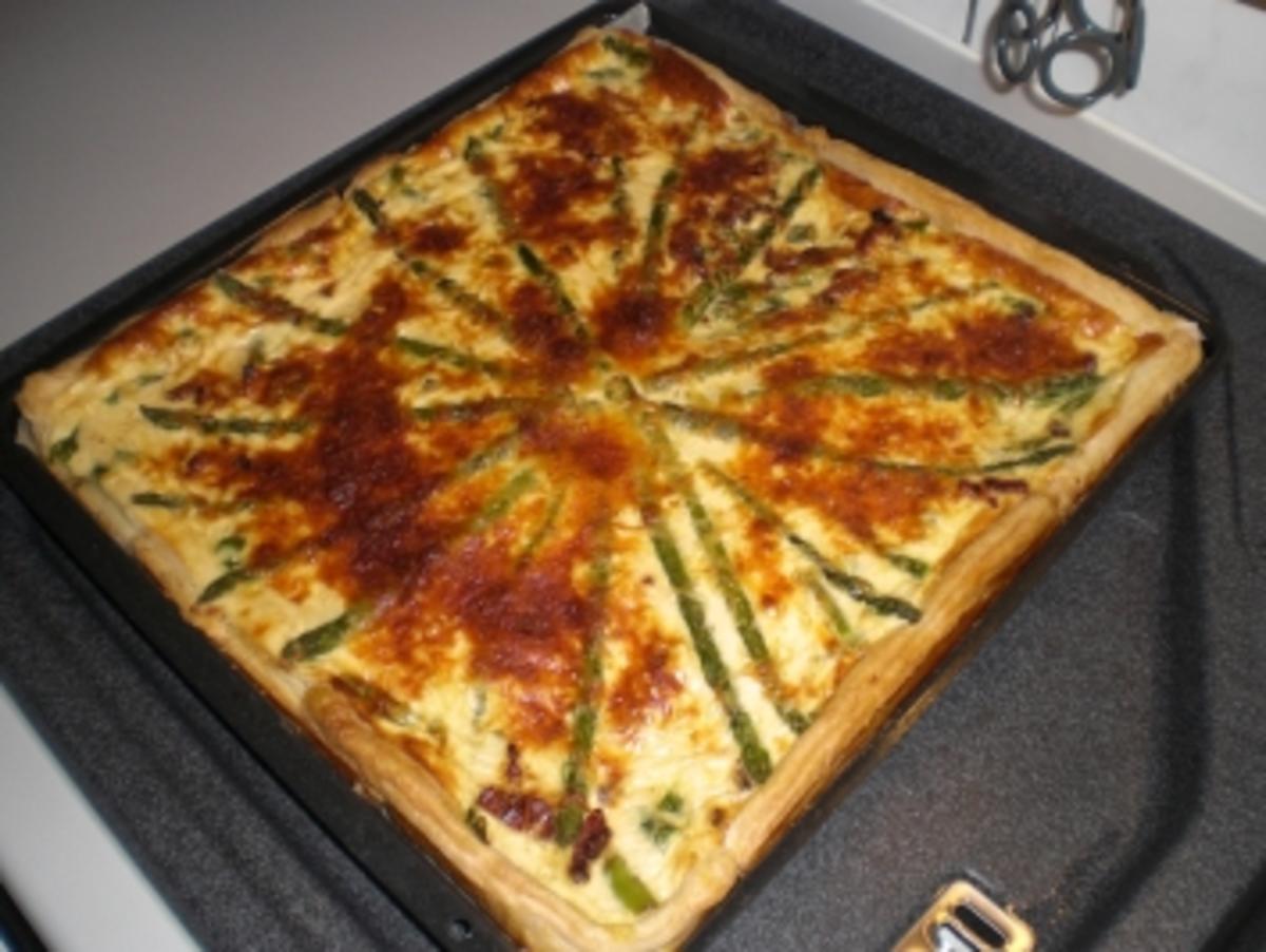 Quiche Lorraine oder -Spargelquiche - Rezept - Bild Nr. 3