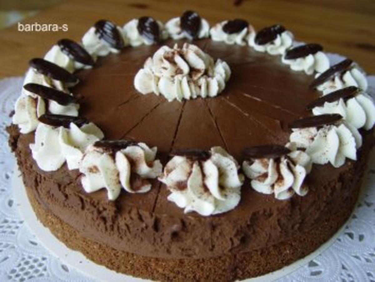 Torten: Mousse au chocolate - Torte - Rezept - Bild Nr. 2