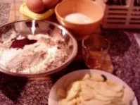 beschwipster Apfel-Nusskuchen - Rezept
