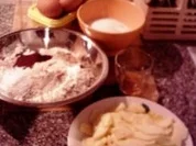 beschwipster Apfel-Nusskuchen - Rezept