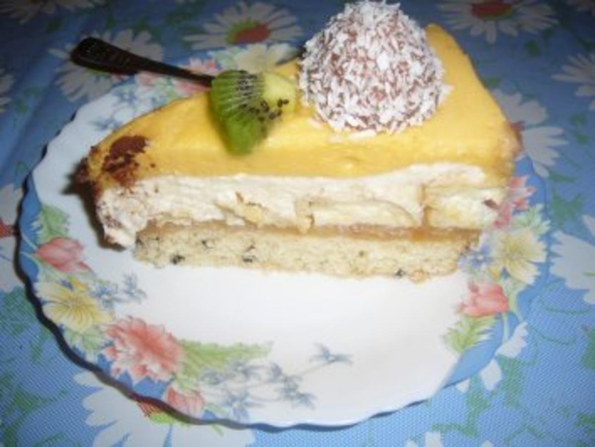 Torte: Tropische Windbeuteltorte - Rezept - Bild Nr. 8