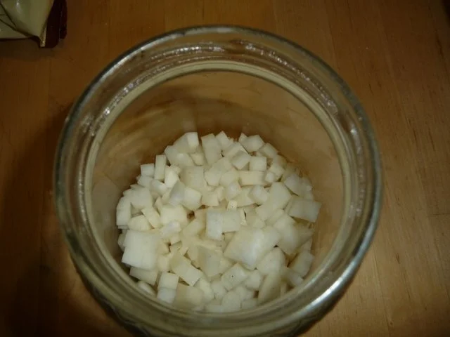 Rezept: Schwarzer Rettich - Hustensaft Bild Nr. 4 Schwarzer Rettich - Hustensaft - Rezept - Bild Nr. 4