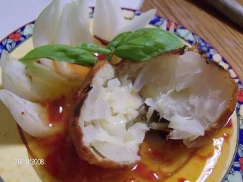 Rezept: Zwiebelchen im Hemd Zwiebelchen im Hemd - Rezept