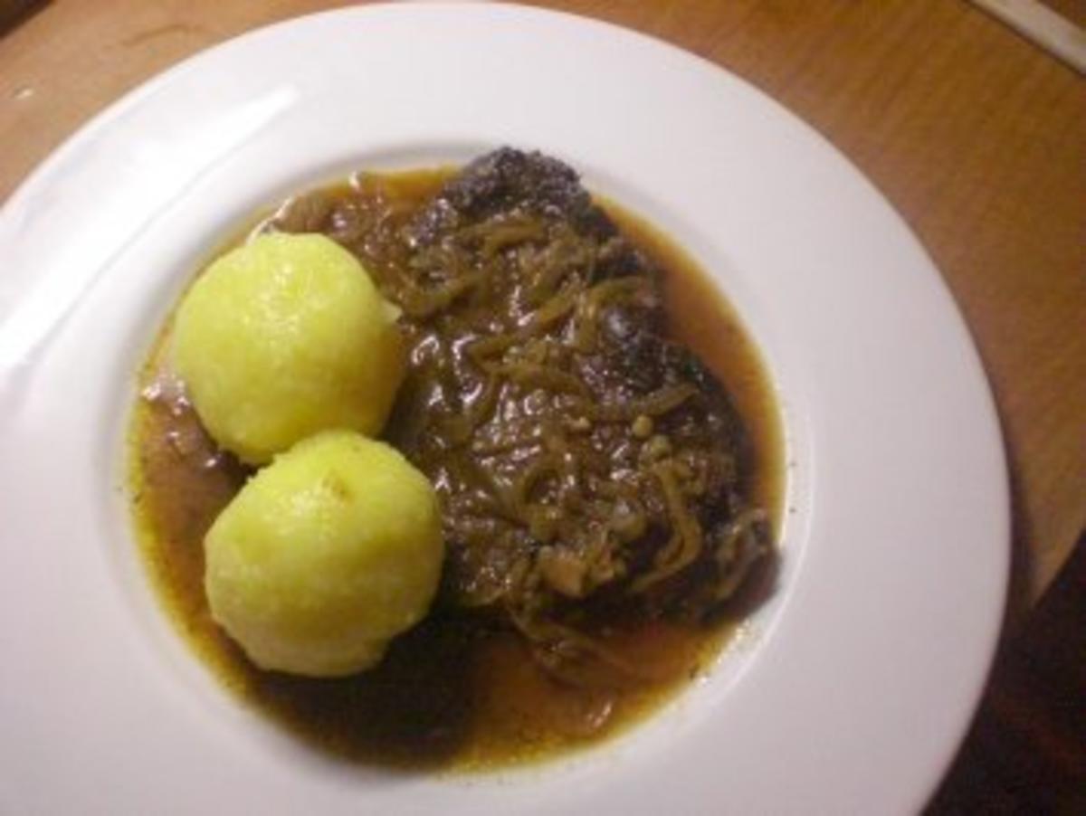 Zwiebelrostbraten - Rezept