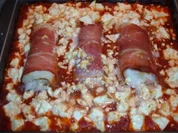 Fischfilet auf Kräutertomaten mit Schafskäse überbacken - Rezept