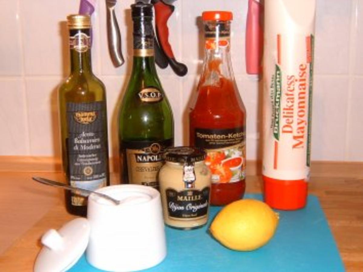 Cocktailsauce mit Tomatenketchup und Majonaise - Rezept mit Bild ...