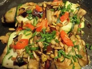 Auberginen-Zucchini-Rouladen - Rezept - Bild Nr. 7