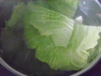 Rezept: Wirsingpäckchen Bild Nr. 2 Wirsingpäckchen - Rezept - Bild Nr. 2