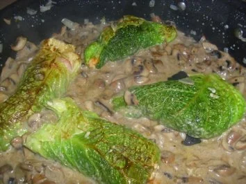 Rezept: Wirsingpäckchen Bild Nr. 10 Wirsingpäckchen - Rezept - Bild Nr. 10