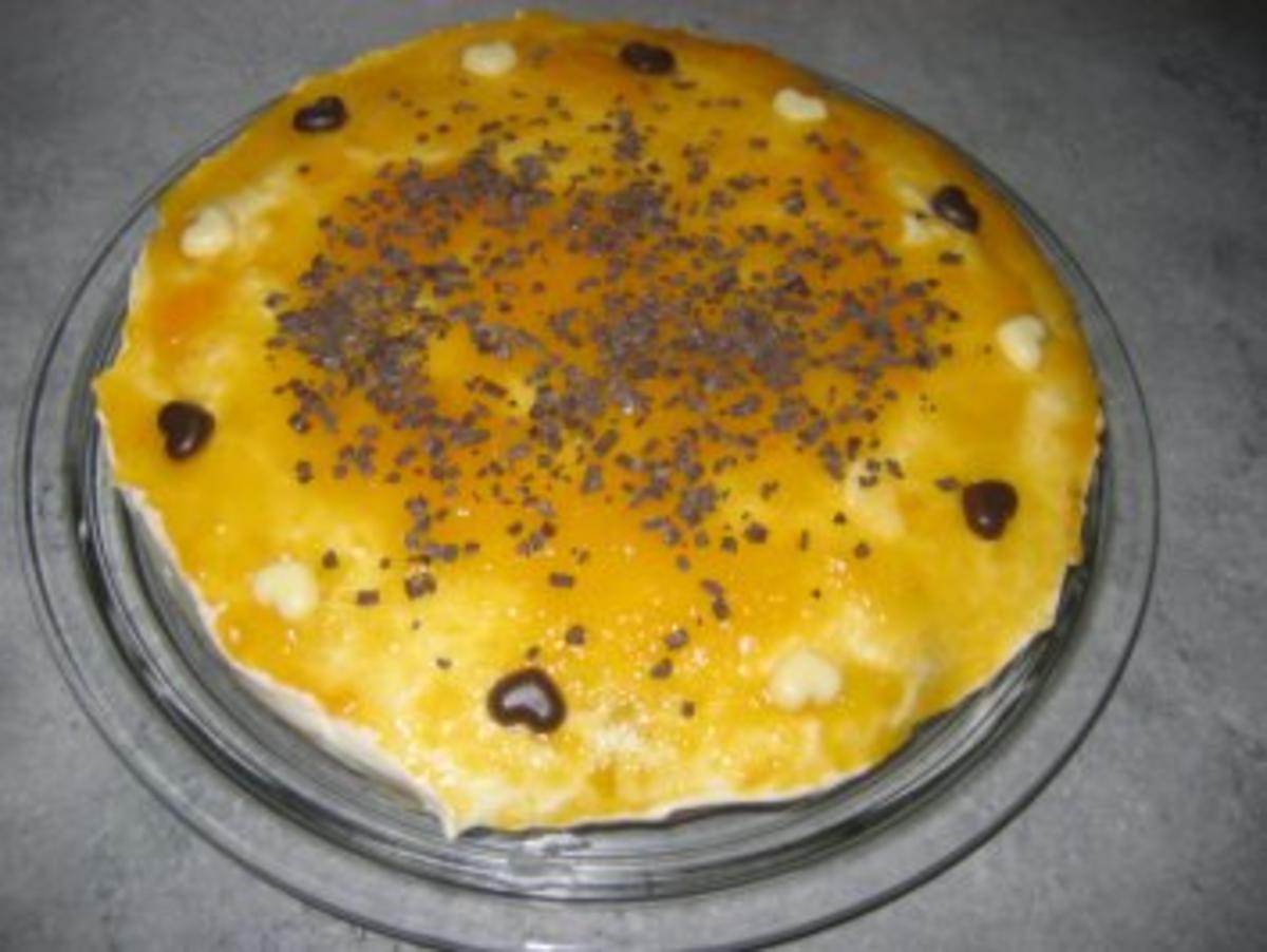 Aprikose-Schoko-Torte - Rezept mit Bild - kochbar.de