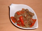 Hühnerleber nach Mexiko Art - Rezept