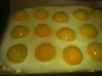 Rezept: Spiegeleierkuchen Spiegeleierkuchen - Rezept