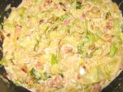Spitzkohl in Sahnesoße  Lactosefrei - Rezept