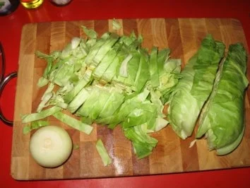 Rezept: Spitzkohl in Sahnesoße Lactosefrei Bild Nr. 2 Spitzkohl in Sahnesoße Lactosefrei - Rezept - Bild Nr. 2