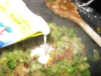 Rezept: Spitzkohl in Sahnesoße Lactosefrei Bild Nr. 6 Spitzkohl in Sahnesoße Lactosefrei - Rezept - Bild Nr. 6