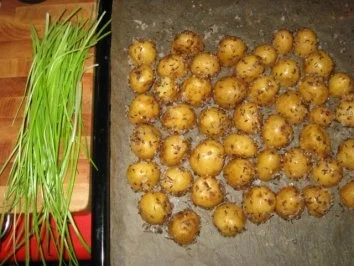 Backofen-Kümmelkartoffeln - Rezept - Bild Nr. 3