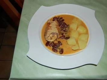 Rezept: Mexikanische Putenroulade Mexikanische Putenroulade - Rezept