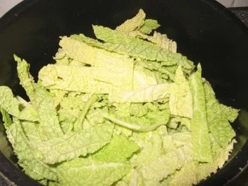 Rezept: Wirsing-Kartoffel-Möhren-Auflauf Bild Nr. 4 Wirsing-Kartoffel-Möhren-Auflauf - Rezept - Bild Nr. 4